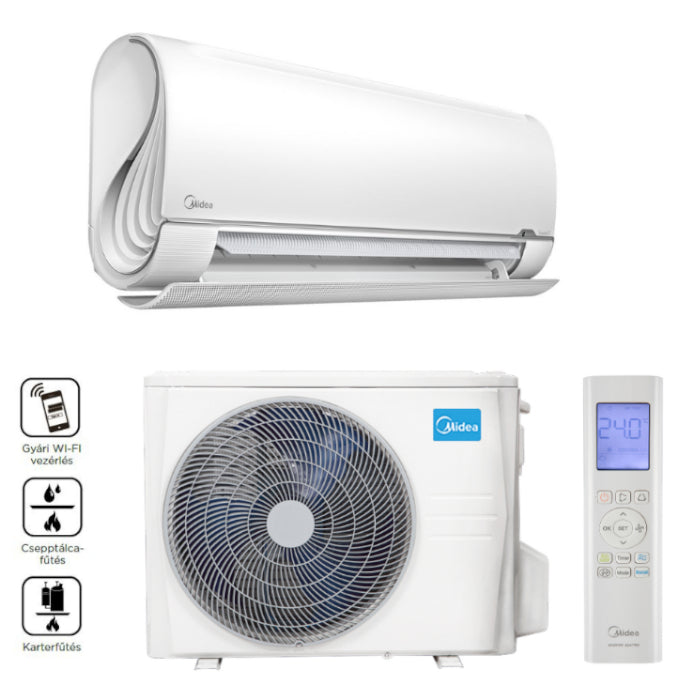 MIDEA BREEZELESS+ MSF3-12-SP INVERTERES SPLIT KLÍMA 3,5 KW