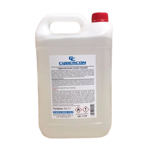 CYBERCON KLÍMABERENDEZÉS TISZTÍTÓ ÉS FERTŐTLENÍTŐ 5 LITER (LEMON)