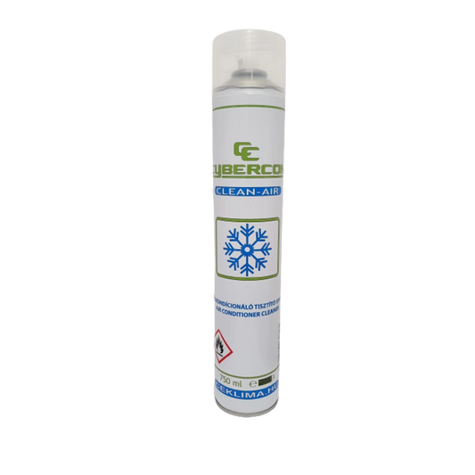 CYBERCON KLÍMABERENDEZÉS TISZTÍTÓ ÉS FERTŐTLENÍTŐ SPRAY 750 ML (12DB/KARTON)
