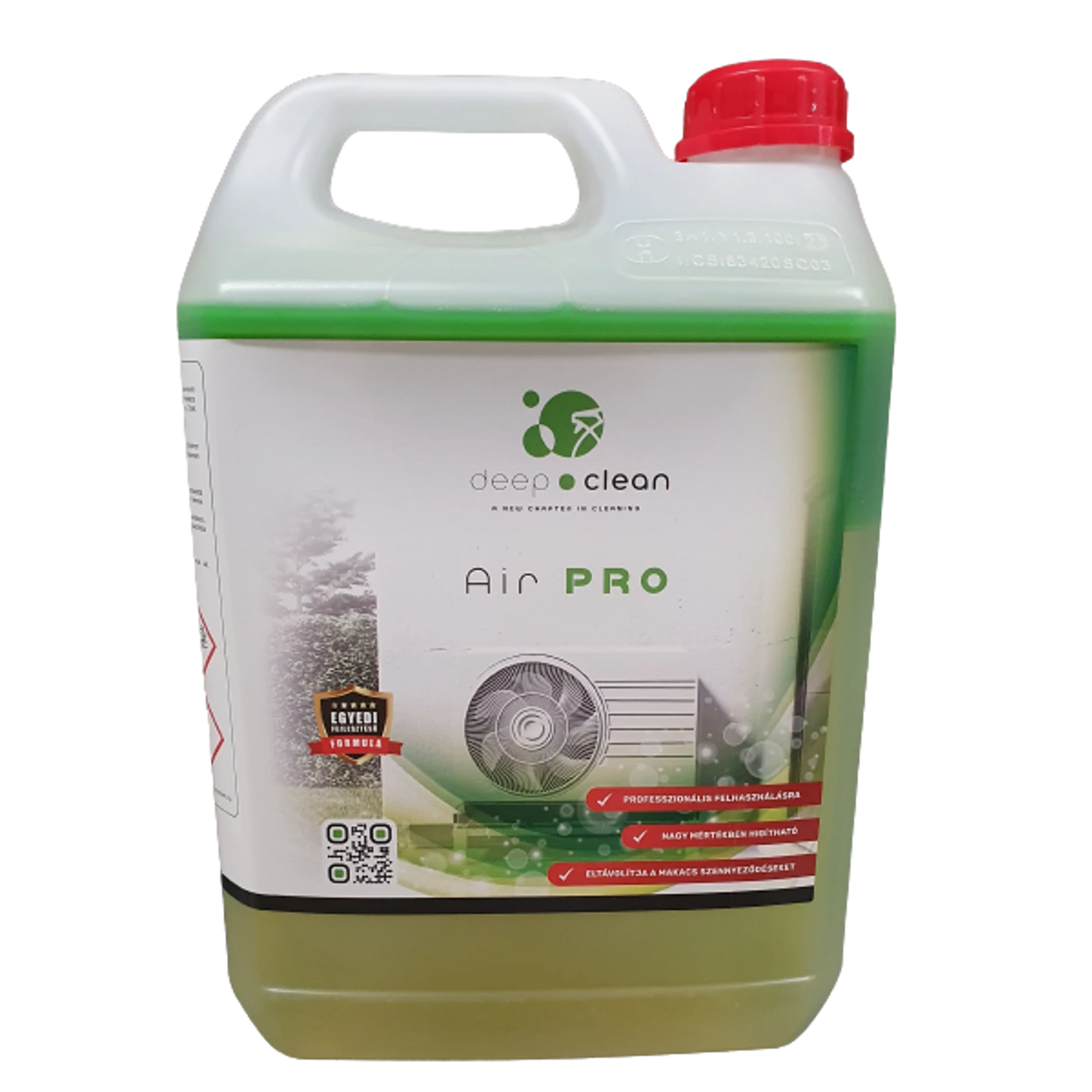 DEEP CLEAN AIR PRO 5 L KLÍMABERENDEZÉS TISZTÍTÓ KONCENTRÁTUM