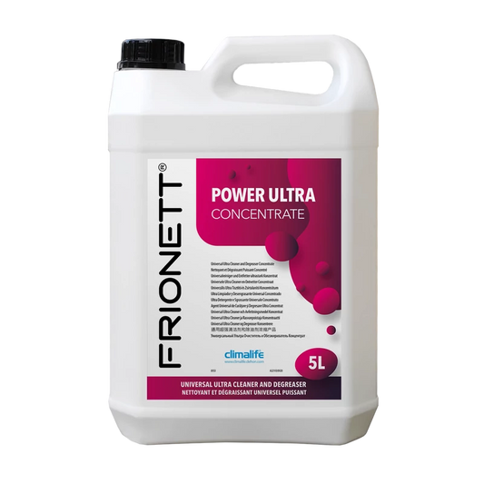 FRIONETT POWER ULTRA 5L KLÍMABERENDEZÉS TISZTÍTÓ ÉS FERTŐTLENÍTŐ KONCENTRÁTUM