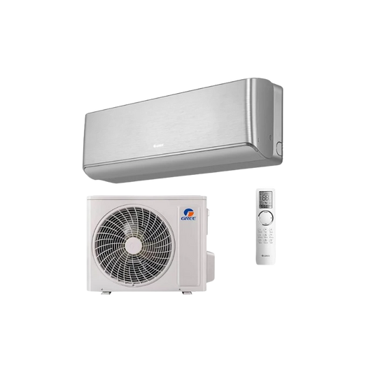 GREE AIRY GWH12AVCXD-K6DNA1A OLDALFALI MONO SPLIT KLÍMA 3,5 KW INOX